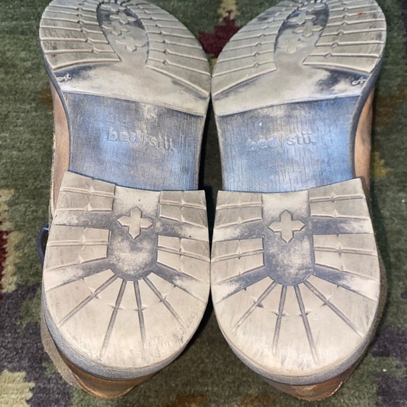 Bed Stu Workshop Leather / Suede Boots Sz Mens 9